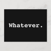 Welche Postkarte auch immer (Vorderseite)