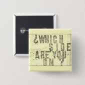 Welche Seite sind Sie eingeschaltet? Knopf Button (Vorne & Hinten)