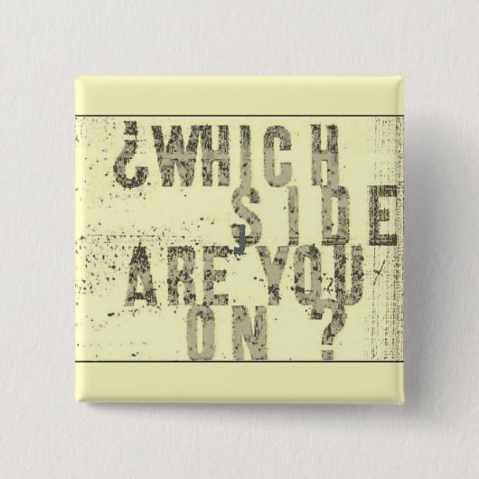 Welche Seite sind Sie eingeschaltet? Knopf Button (Vorderseite)