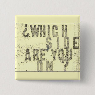 Welche Seite sind Sie eingeschaltet? Knopf Button