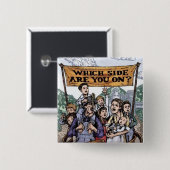 Welche Seite sind Sie eingeschaltet? Knopf Button (Vorne & Hinten)