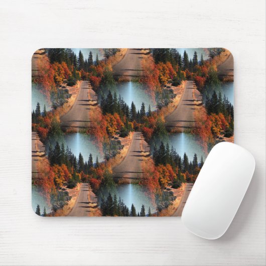 Welche Straße nehme ich?. Mousepad (Mit Mouse)