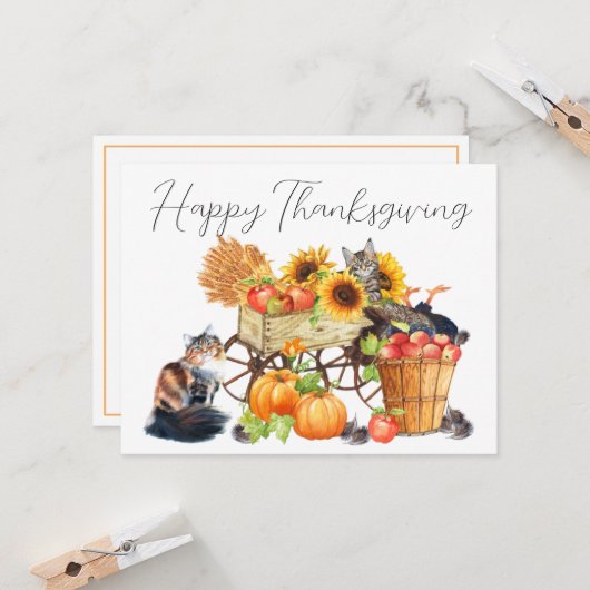 Welche Türkei? Einladung von unschuldigen Katzen E (Vorderseite/Rückseite Beispiel)