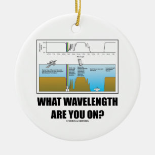 Welche Wellenlänge sind Sie eingeschaltet? Keramik Ornament
