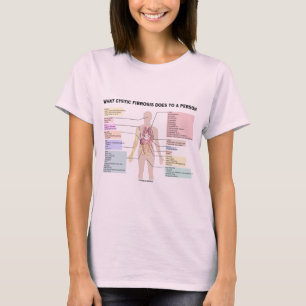 Welche zystische Fibrose zu einer Person tut T-Shirt