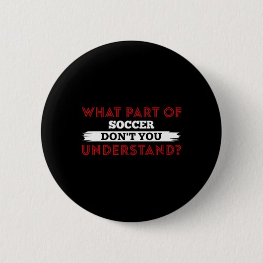 Welchen Teil des Fußballs verstehen Sie Fußball Pl Button (Vorderseite)