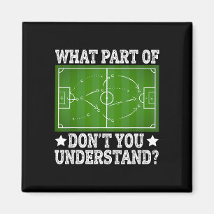 Welchen Teil Verstehen Sie Nicht Fußballspielfeld  Magnet
