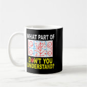 Welchen Teil von dir verstehst du nicht_ Lustiger  Kaffeetasse (Links)
