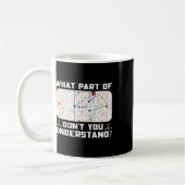 Welchen Teil von Don't You Understand Funny Ice Ho Kaffeetasse (Links)