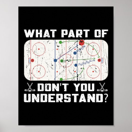 Welchen Teil von Don't You Understand Funny Ice Ho Poster (Vorne)