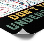 Welchen Teil von Don't You Understand Funny Ice Pl Poster (Ecke)