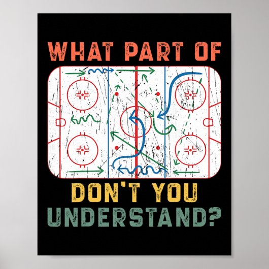 Welchen Teil von Don't You Understand Funny Ice Pl Poster (Vorne)