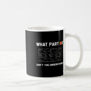 Welchen Teil von Don't You Understand Funny Sketll Kaffeetasse