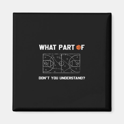 Welchen Teil von Don't You Understand Funny Sketll Magnet (Vorne)