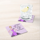 Welchen Teil von Prinzessin verstehst du nicht? Rechteckiger Pappuntersetzer (Vor Ort)