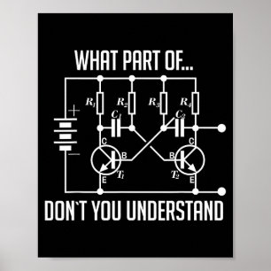 Welchen Teil von Verstehst du nicht Ingenieur-Gesc Poster