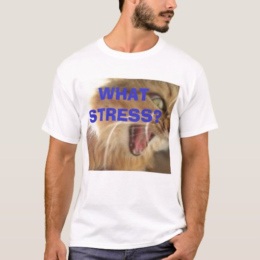 WELCHER DRUCK? T - Shirt (Vorderseite)