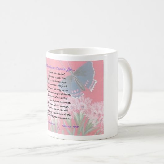 Welcher Krebs nicht tun kann Kaffeetasse (VorderseiteRechts)