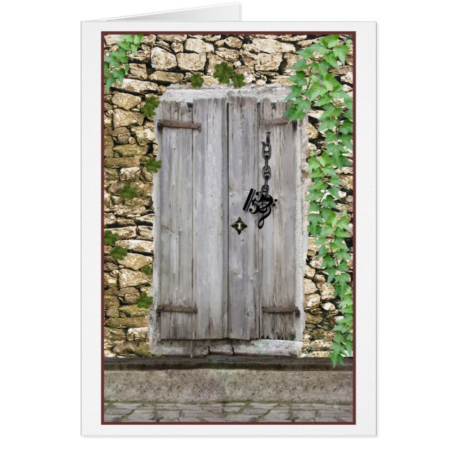 Welcher MusikClef als Schlüssel mysteriöse Tür (Vorne)