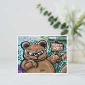 Welcher Nachtteddy Postkarte (Stehend Vorderseite)