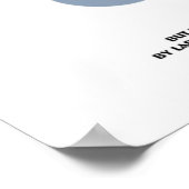 Welcher orangefarbene Kreis ist größer? (optische  Poster (Ecke)