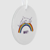 Welcher Regenbogenhai Ornament (Vorderseite)