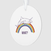 Welcher Regenbogenhai Ornament (Vorderseite)