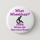 Welcher Rollstuhl Button (Vorderseite)