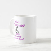 Welcher Rollstuhl Kaffeetasse (Vorderseite Links)