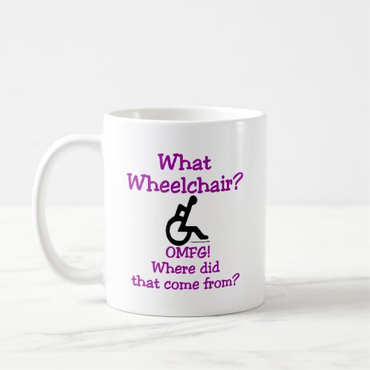 Welcher Rollstuhl Kaffeetasse (Links)