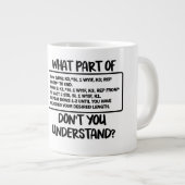 Welcher Teil der Tasse (Strickmuster) (Vorderseite Rechts)