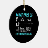 Welcher Teil des Fotografen Keramik Ornament (Rechts)