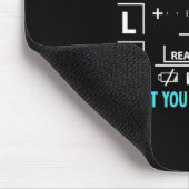 Welcher Teil des Fotografen Mousepad (Ecke)