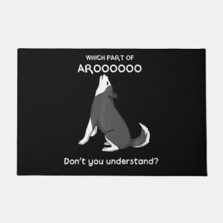 Welcher Teil von Arooo versteht man nicht? Fußmatte