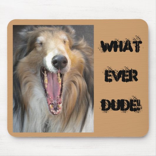 WELCHER TYP! MOUSEPAD (Vorne)