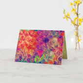 Welcher Van Gogh nicht wusste (leere Karte) Karte (Gelbe Blume)