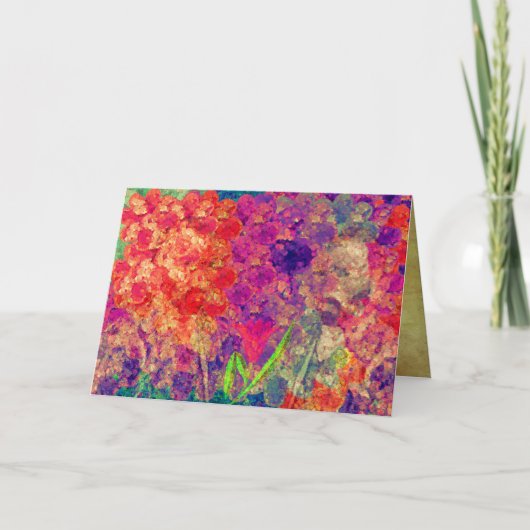 Welcher Van Gogh nicht wusste (leere Karte) Karte (Vorderseite)