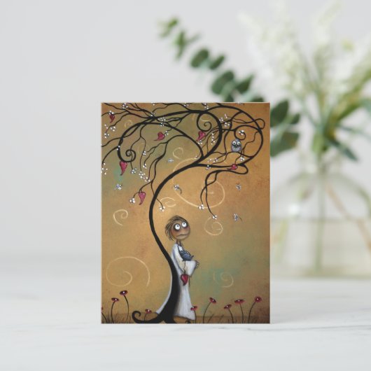 Welcher Weg der Wind bläst Postkarte (Stehend Vorderseite)