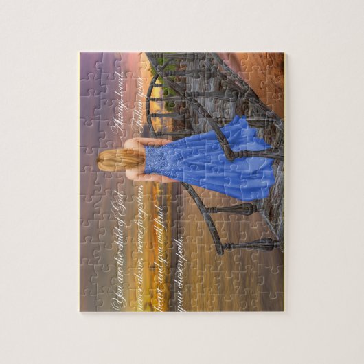 Welcher Weg? Kind des Gottes Puzzle (Vertikal)