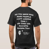 WELCHES ALTER WAREN SIE, ALS SIE ANFANG, VON T-Shirt (Rückseite)