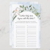 Welches Baby Item Elephant Blue Baby Shooting Game (Vorne/Hinten)