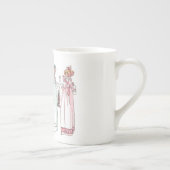 Welches Buttongeld Sie haben! - Stolz u. Vorurteil Porzellantasse (Rechts)