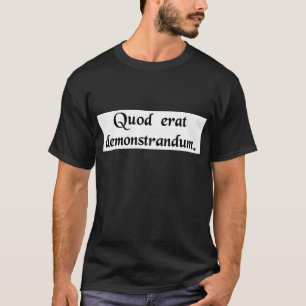 Welches demonstriert werden sollte T-Shirt