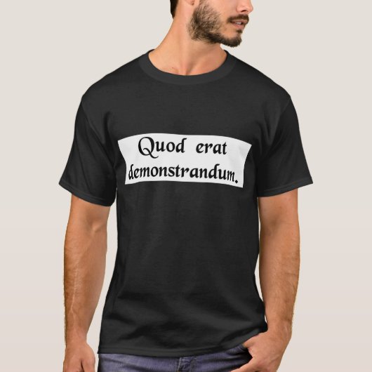 Welches demonstriert werden sollte T-Shirt (Vorderseite)