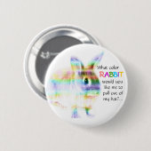 Welches Farbekaninchen…? Button (Vorne & Hinten)