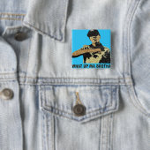 Welches hohe MA Brotha - Graffiti-Kunst-angesagtes Button (Beispiel)