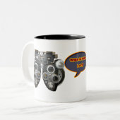 Welches ist besseres… 1 oder 2? Tasse (Vorderseite Links)