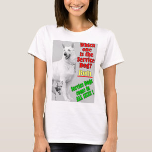 Welches ist der Service-Hund? T-Shirt