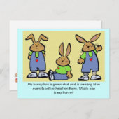 Welches ist mein Sonnenkind? Postkarte (Vorne/Hinten)