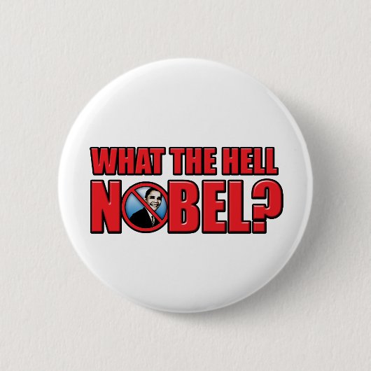 Welches Nobel? Button (Vorderseite)